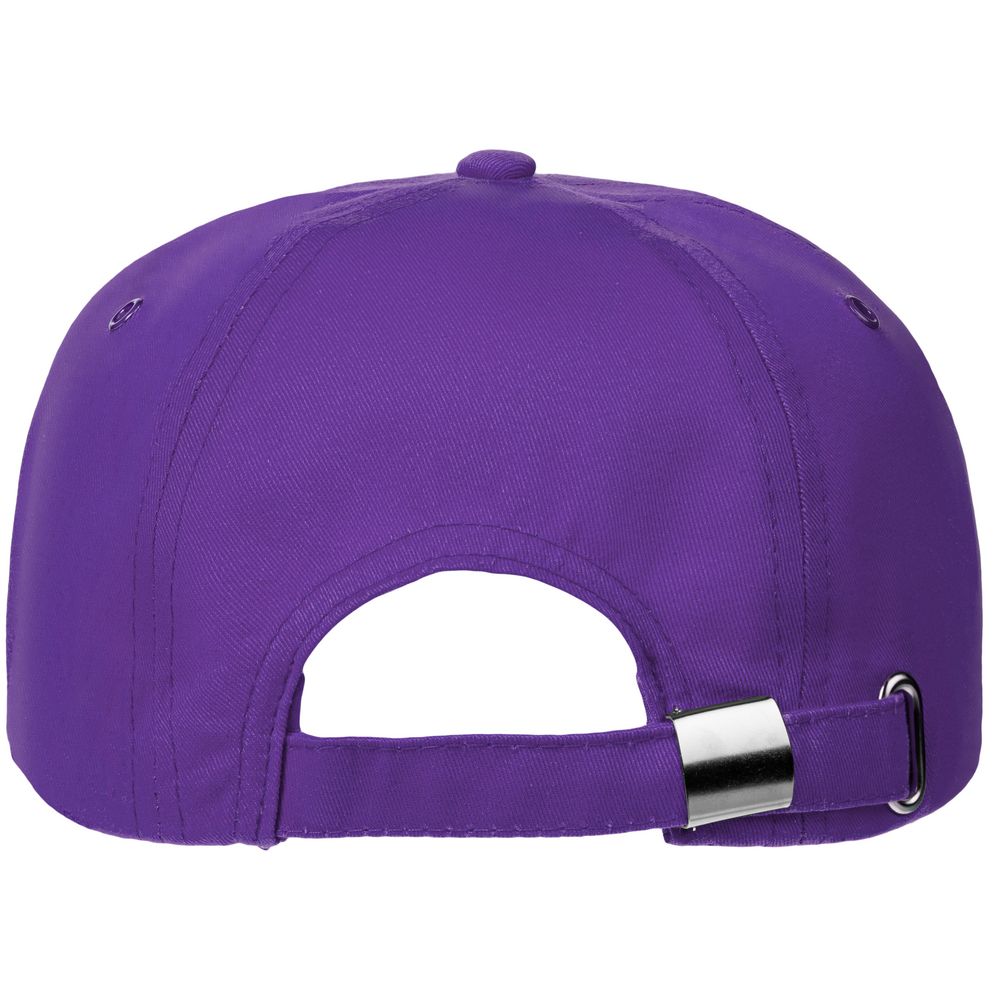 Бейсболка Canopy, фиолетовая с белым кантом (Миниатюра WWW (1000))