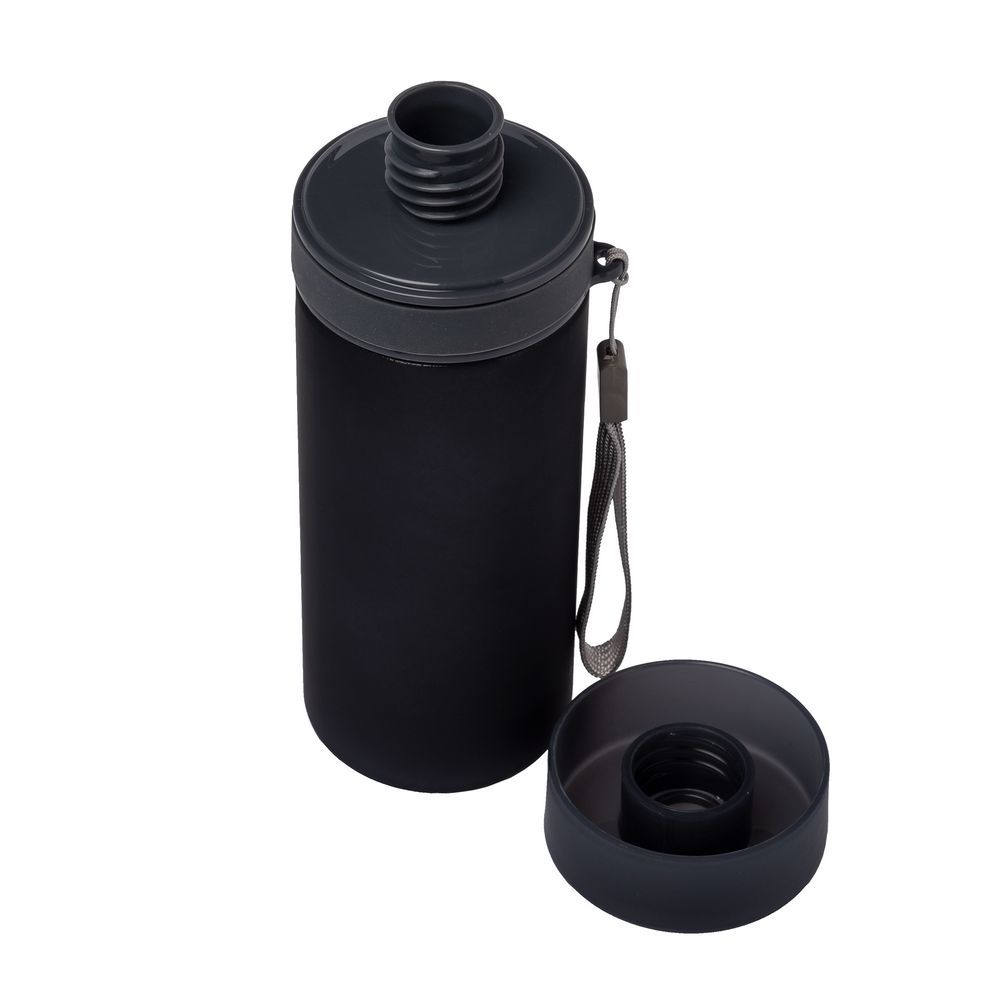 Бутылка для воды Simple, черная (Миниатюра WWW (1000))