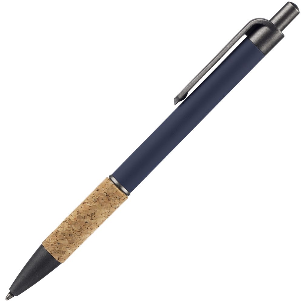 Ручка шариковая Cork, синяя (Миниатюра WWW (1000))