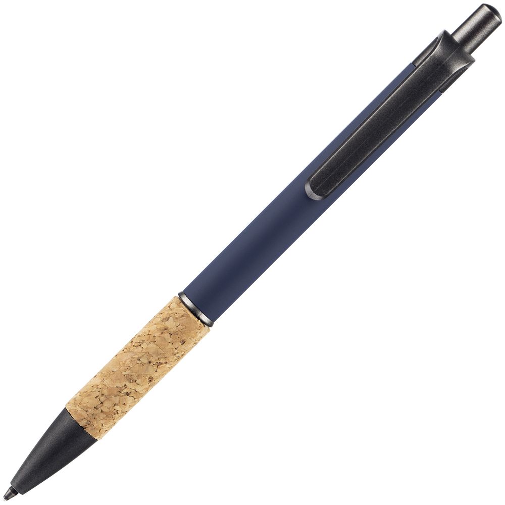 Ручка шариковая Cork, синяя (Миниатюра WWW (1000))