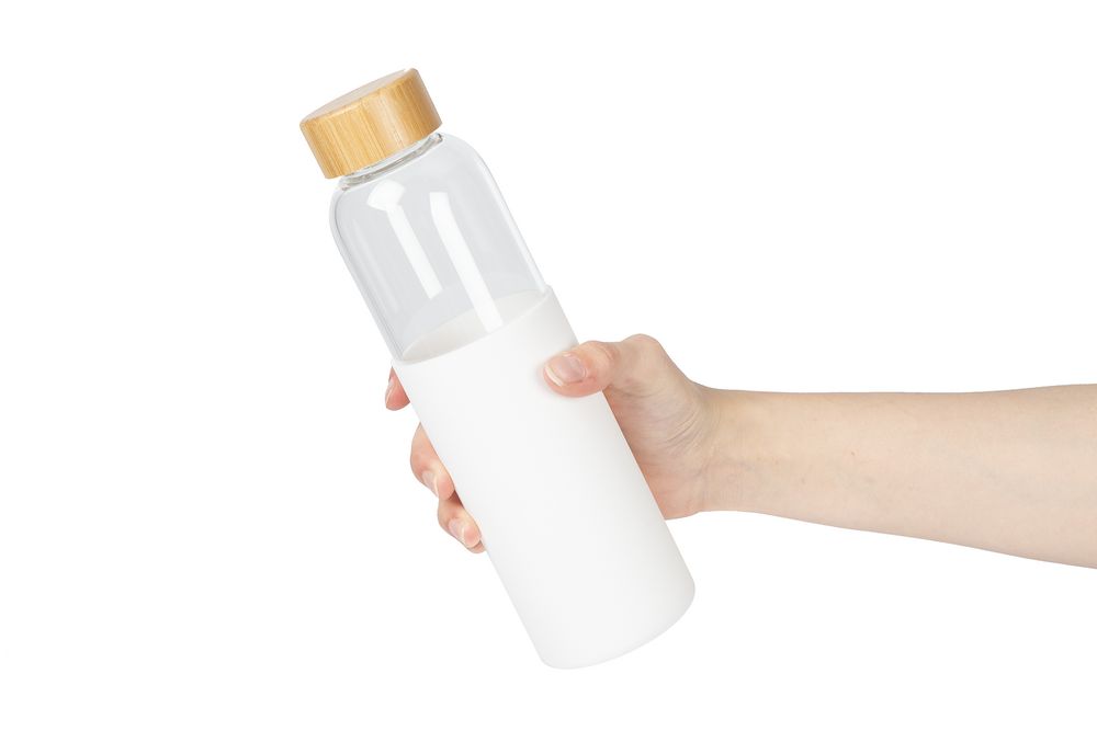 Бутылка для воды Onflow, белая (Миниатюра WWW (1000))