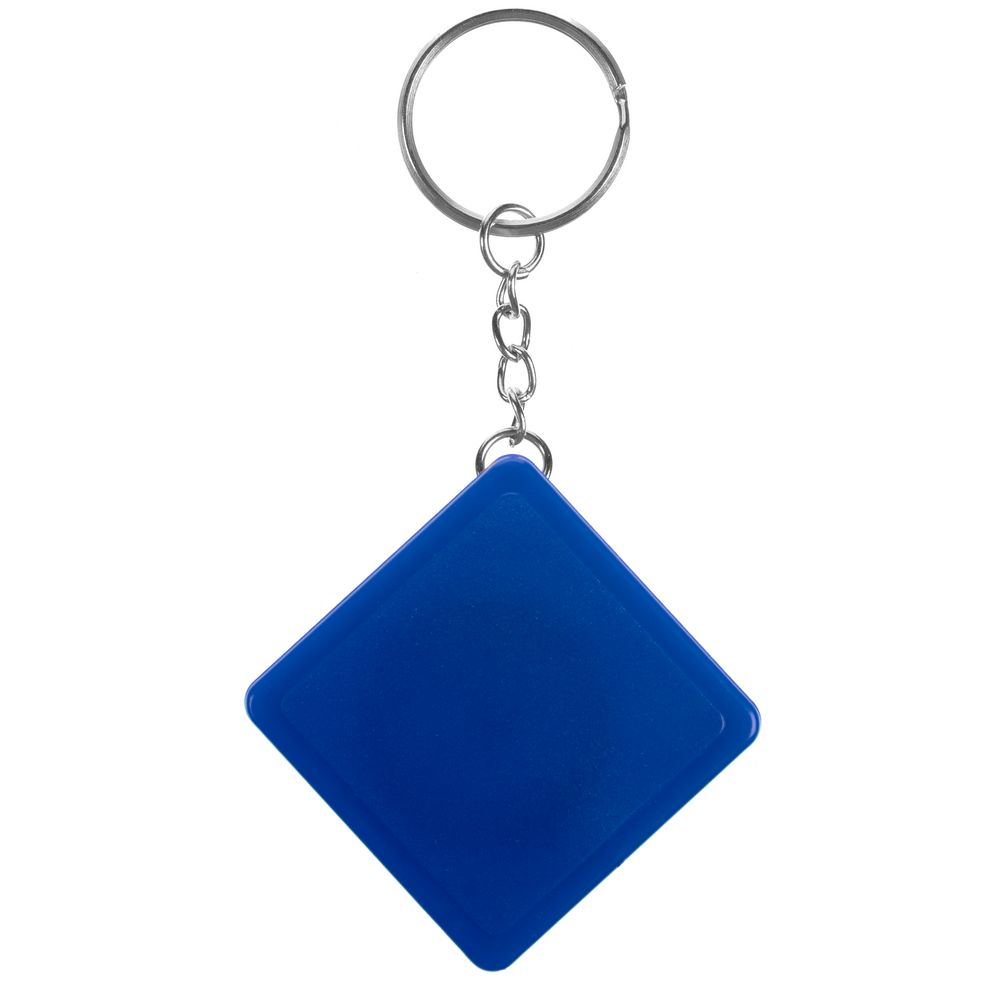 Брелок с рулеткой Square, ver.2, синий (Миниатюра WWW (1000))