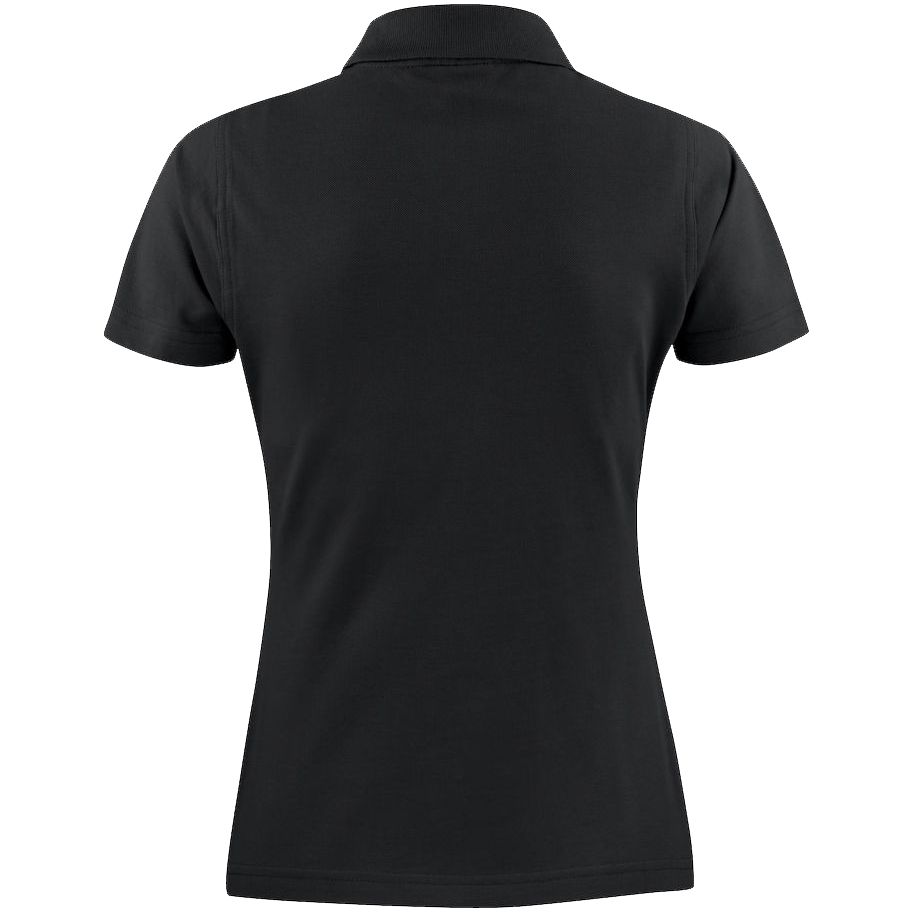 Рубашка поло женская Surf Lady, черная (Миниатюра WWW (1000))