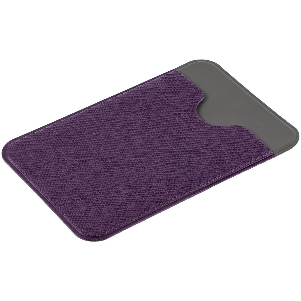 Чехол для карты на телефон Devon, фиолетовый с серым (Миниатюра WWW (1000))