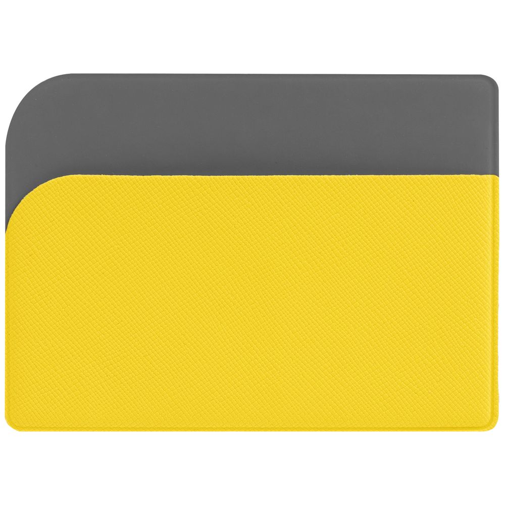 Чехол для карточек Dual, желтый (Миниатюра WWW (1000))