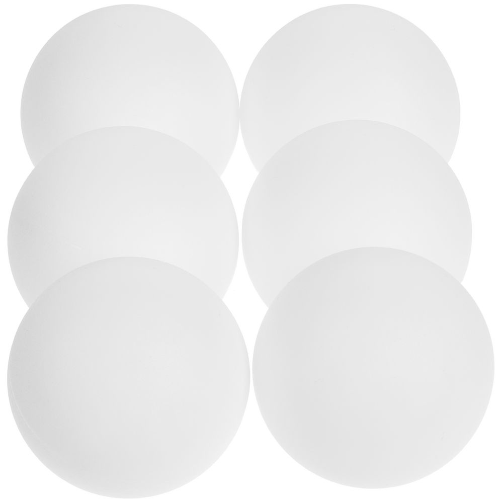 Набор из 6 мячей для настольного тенниса Pongo, белый (Миниатюра WWW (1000))