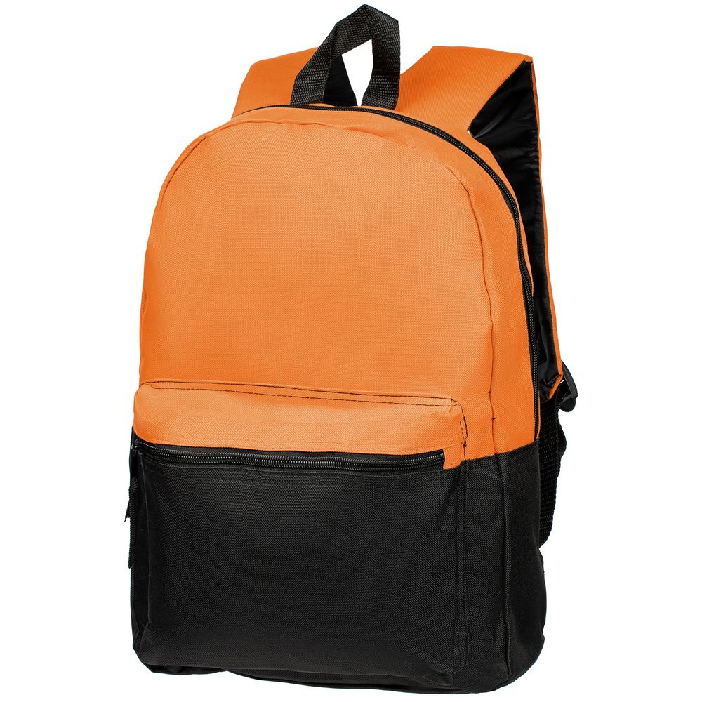 Рюкзак Base Up, черный с оранжевым (Миниатюра WWW (1000))