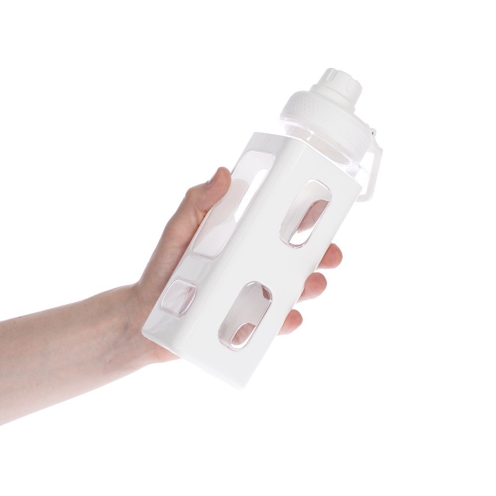 Бутылка для воды Square Fair, белая (Миниатюра WWW (1000))