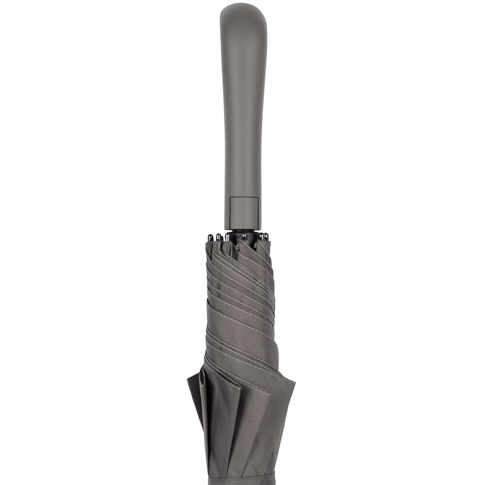 Зонт-трость Domelike, серый (Миниатюра WWW (1000))