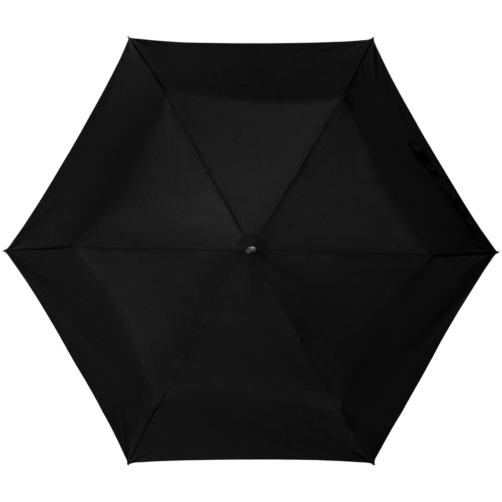 Зонт складной Nicety, черный (Миниатюра WWW (1000))