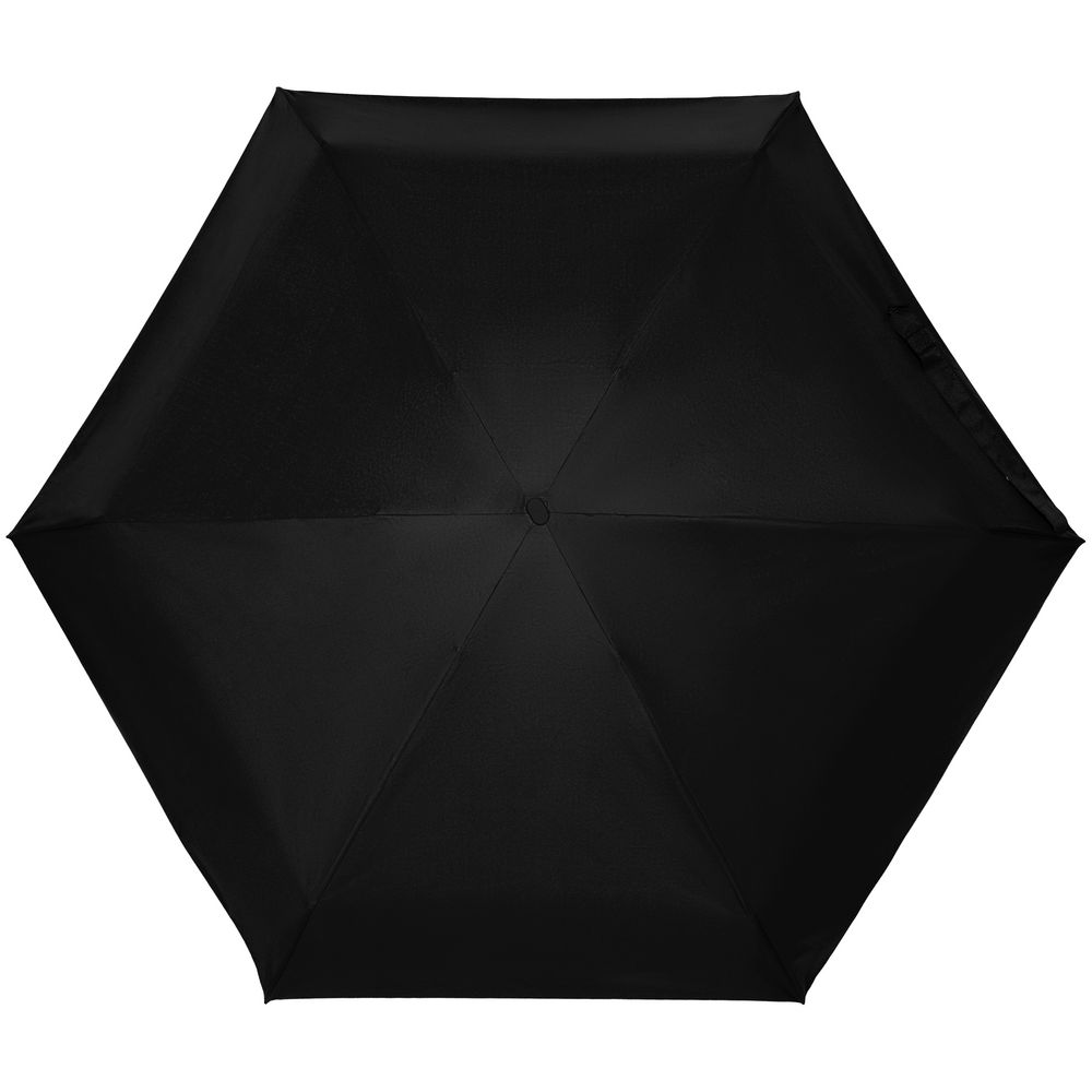 Зонт складной Color Action, в кейсе, черный (Миниатюра WWW (1000))