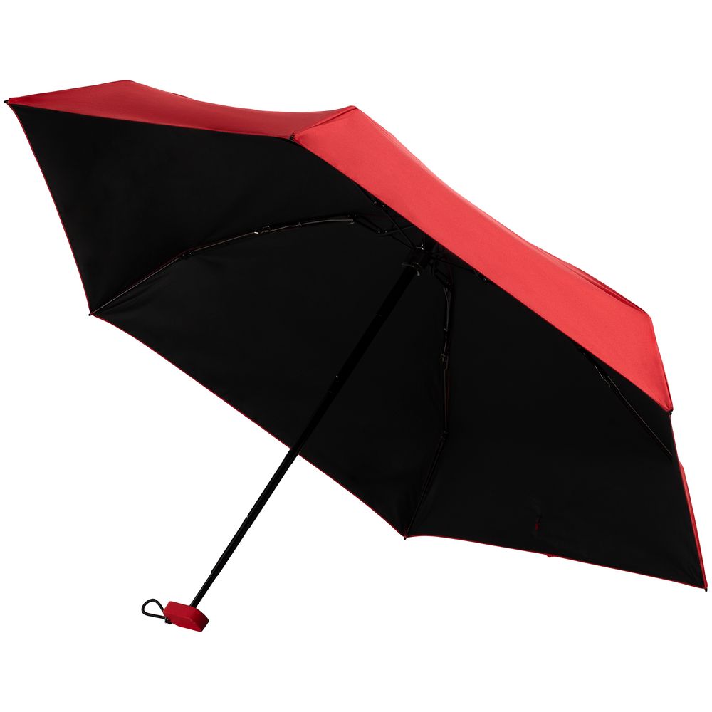 Складной зонт Color Action, в кейсе, красный (Миниатюра WWW (1000))