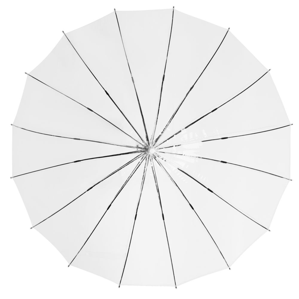 Прозрачный зонт-трость Clear 16 (Миниатюра WWW (1000))