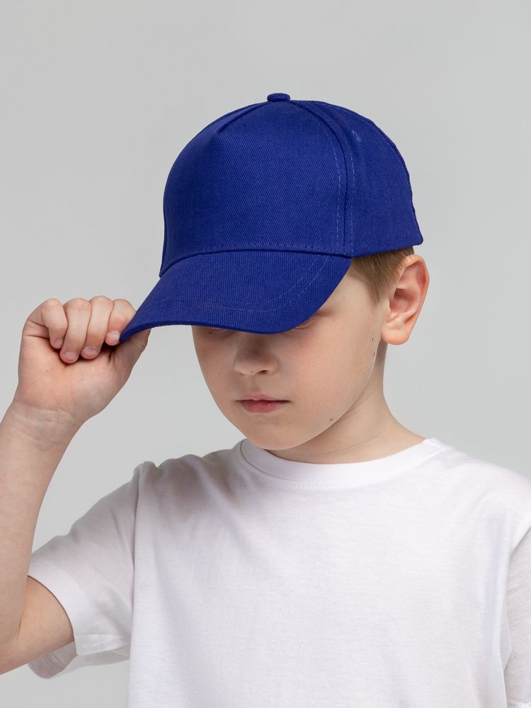 Бейсболка детская Standard Kids, синяя (Миниатюра WWW (1000))
