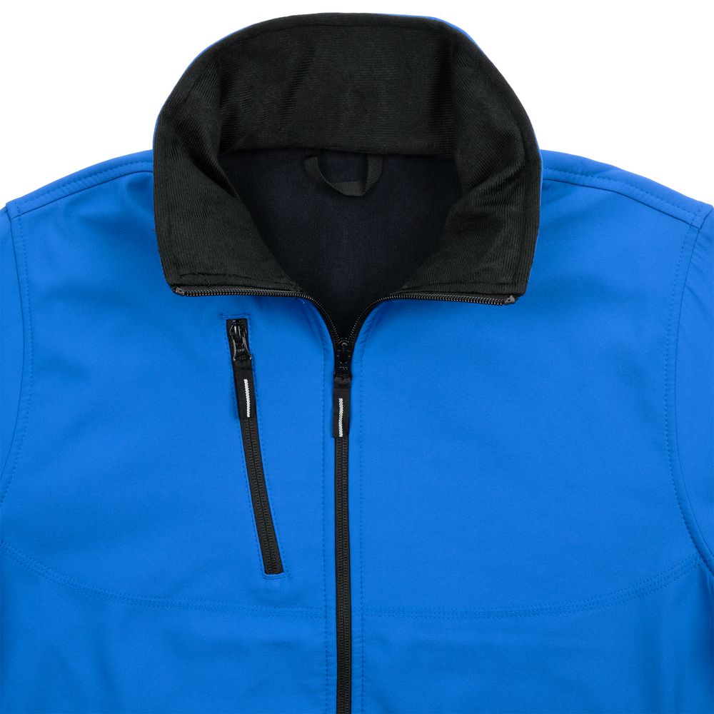 Куртка софтшелл мужская Zagreb, ярко-синяя (Миниатюра WWW (1000))
