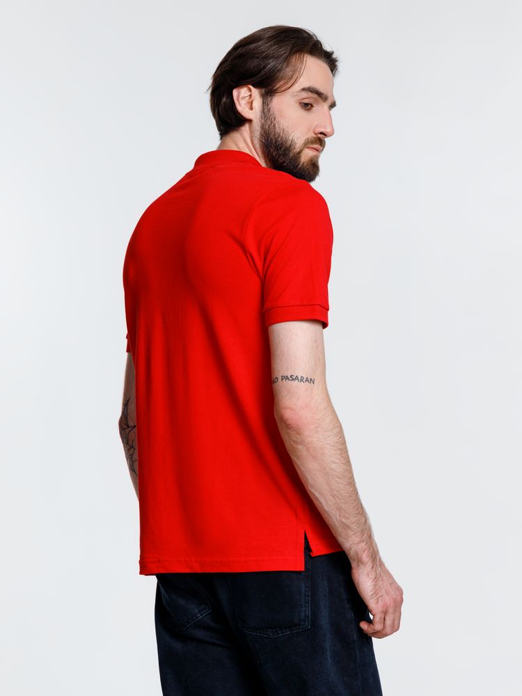 Рубашка поло мужская Adam, красная (Миниатюра WWW (1000))