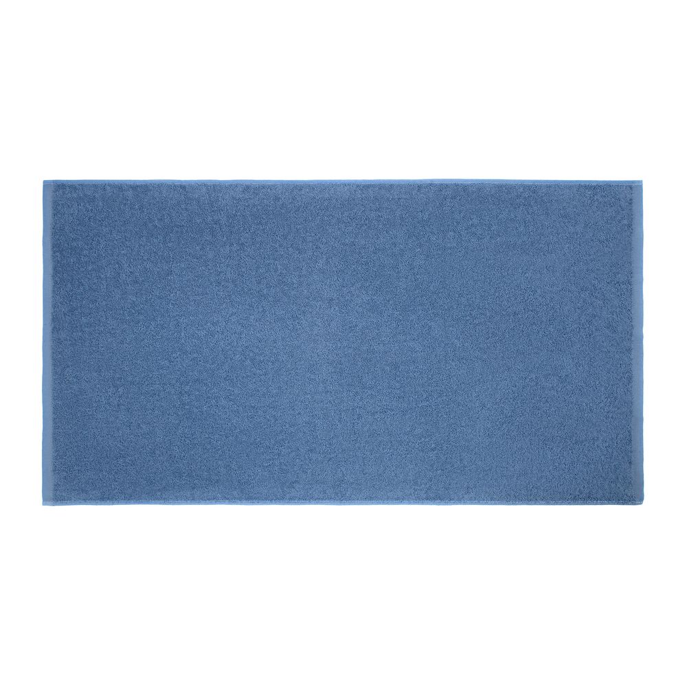 Полотенце махровое «Кронос», среднее, синее (дельфинное) (Миниатюра WWW (1000))