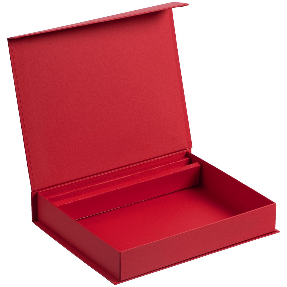 Коробка Duo под ежедневник и ручку, красная (Миниатюра WWW (1000))