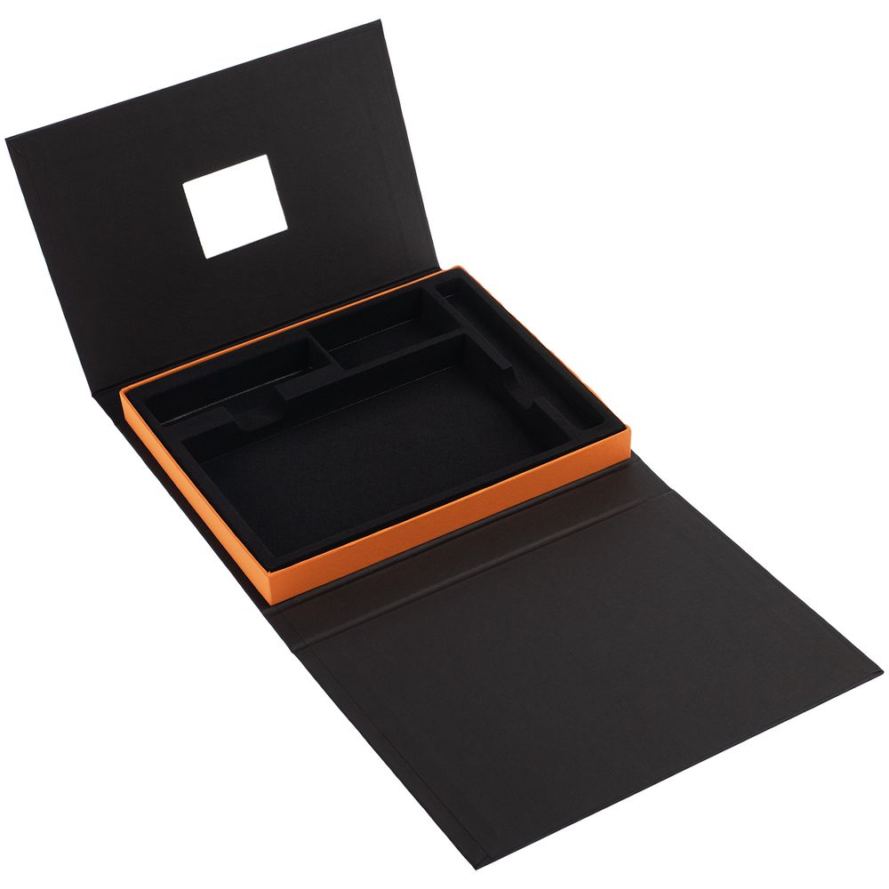 Коробка под набор Plus, черная с оранжевым (Миниатюра WWW (1000))