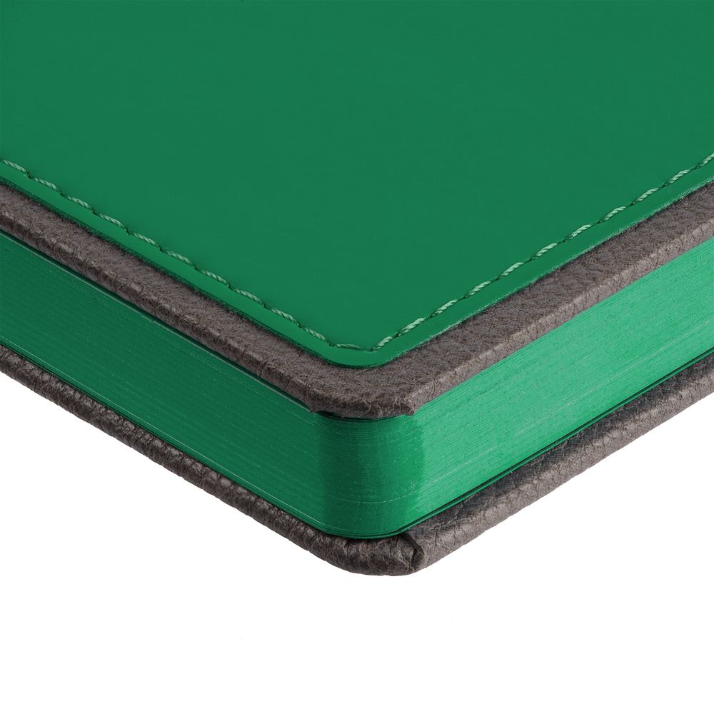 Ежедневник Frame, недатированный, зеленый с серым (Миниатюра WWW (1000))