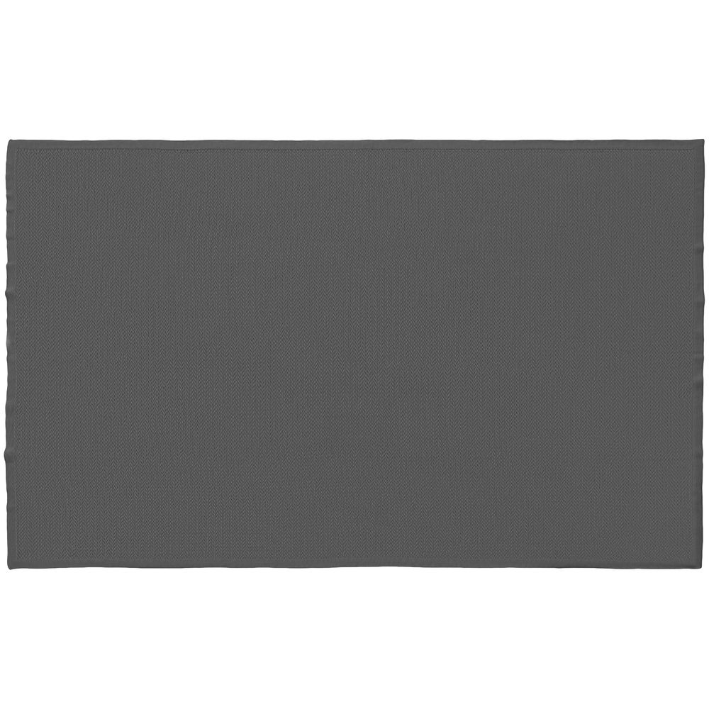 Плед Ornato, темно-серый (кварцевый меланж) (Миниатюра WWW (1000))