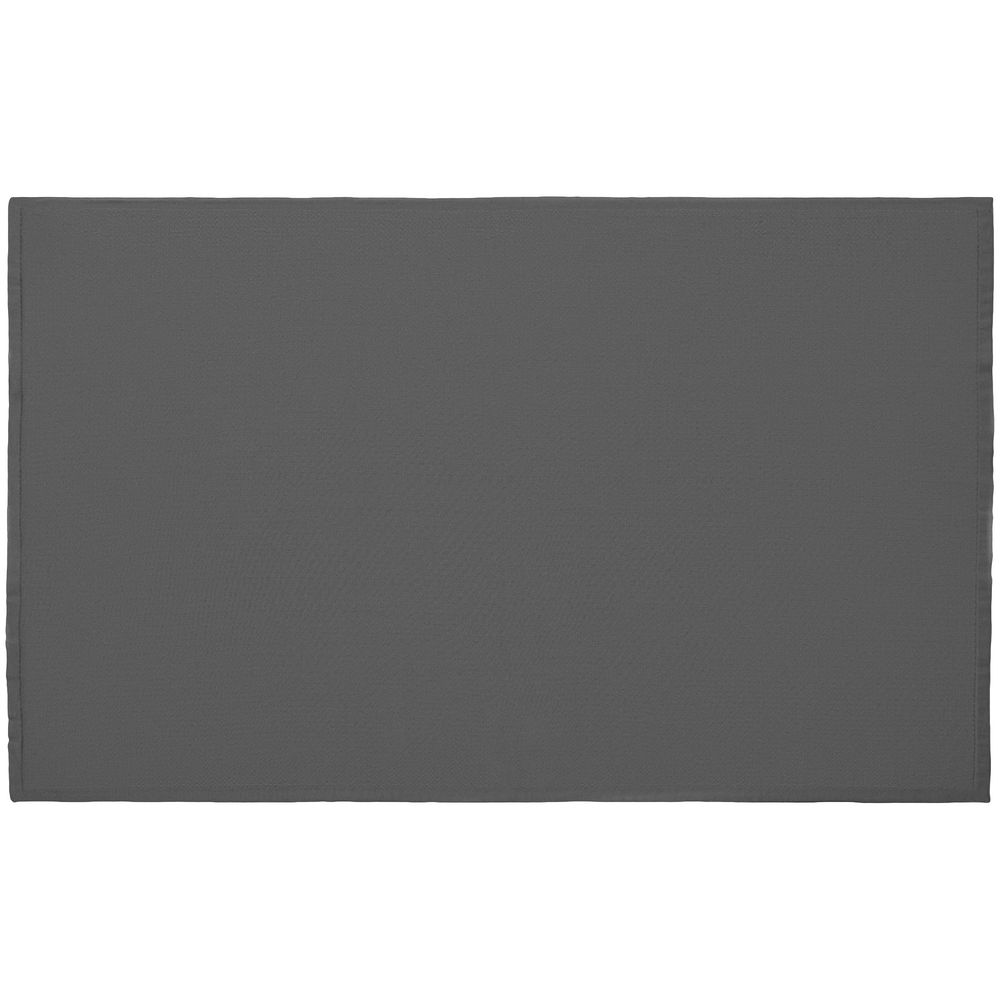 Плед Ornato, темно-серый (кварцевый меланж) (Миниатюра WWW (1000))