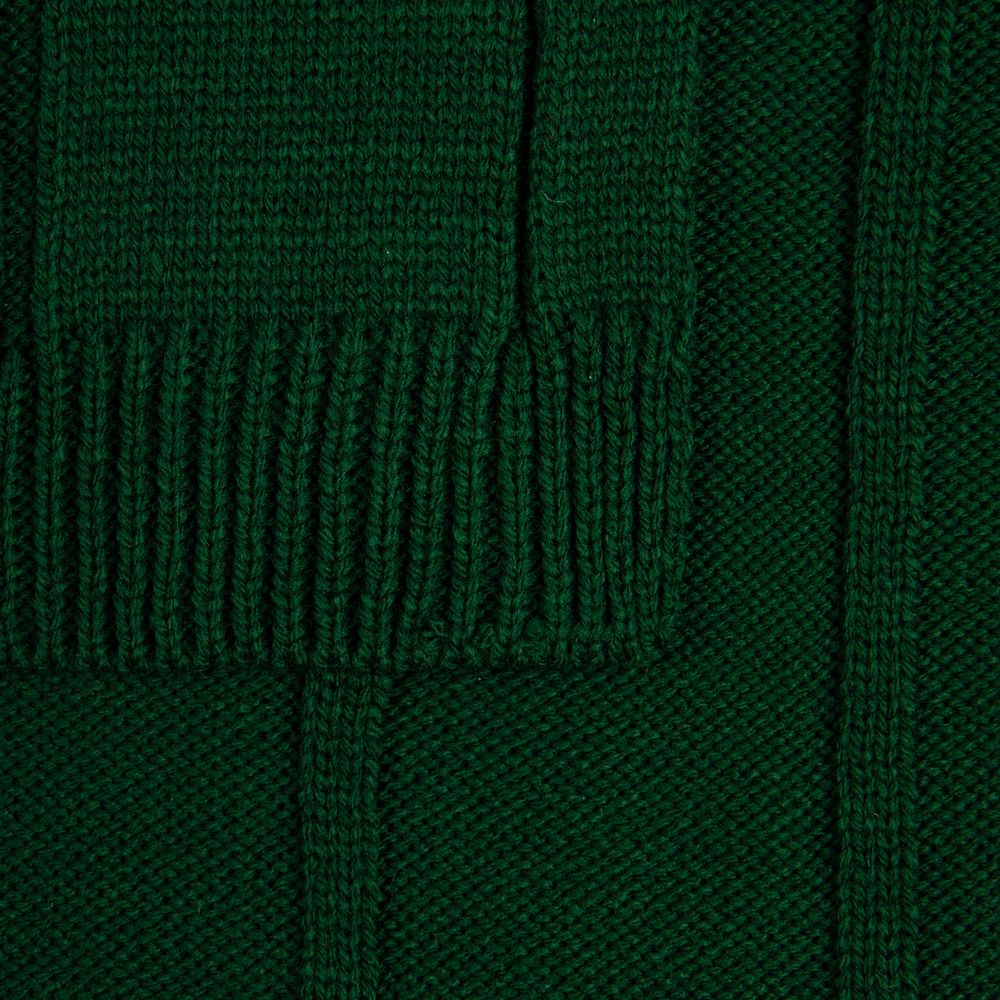 Плед Bambolay, темно-зеленый (Миниатюра WWW (1000))
