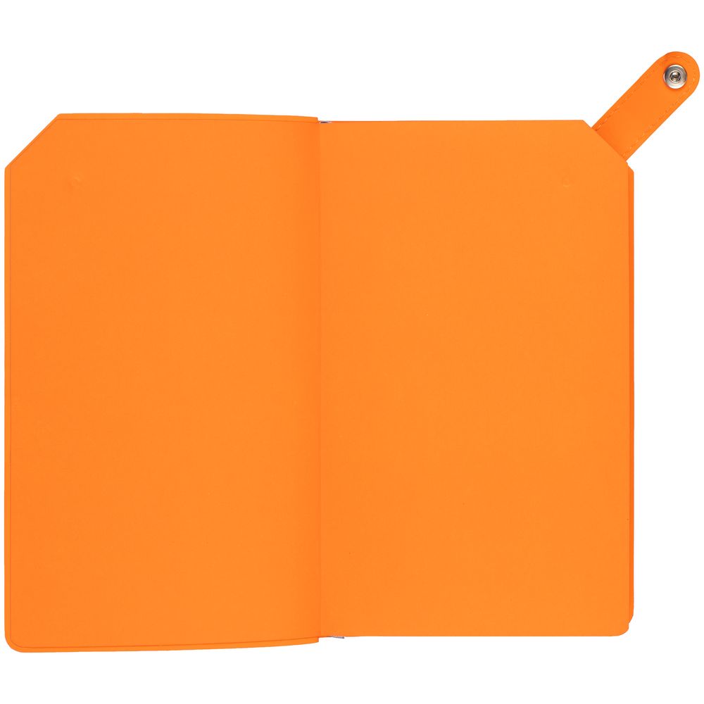 Ежедневник Corner, недатированный, серый с оранжевым (Миниатюра WWW (1000))