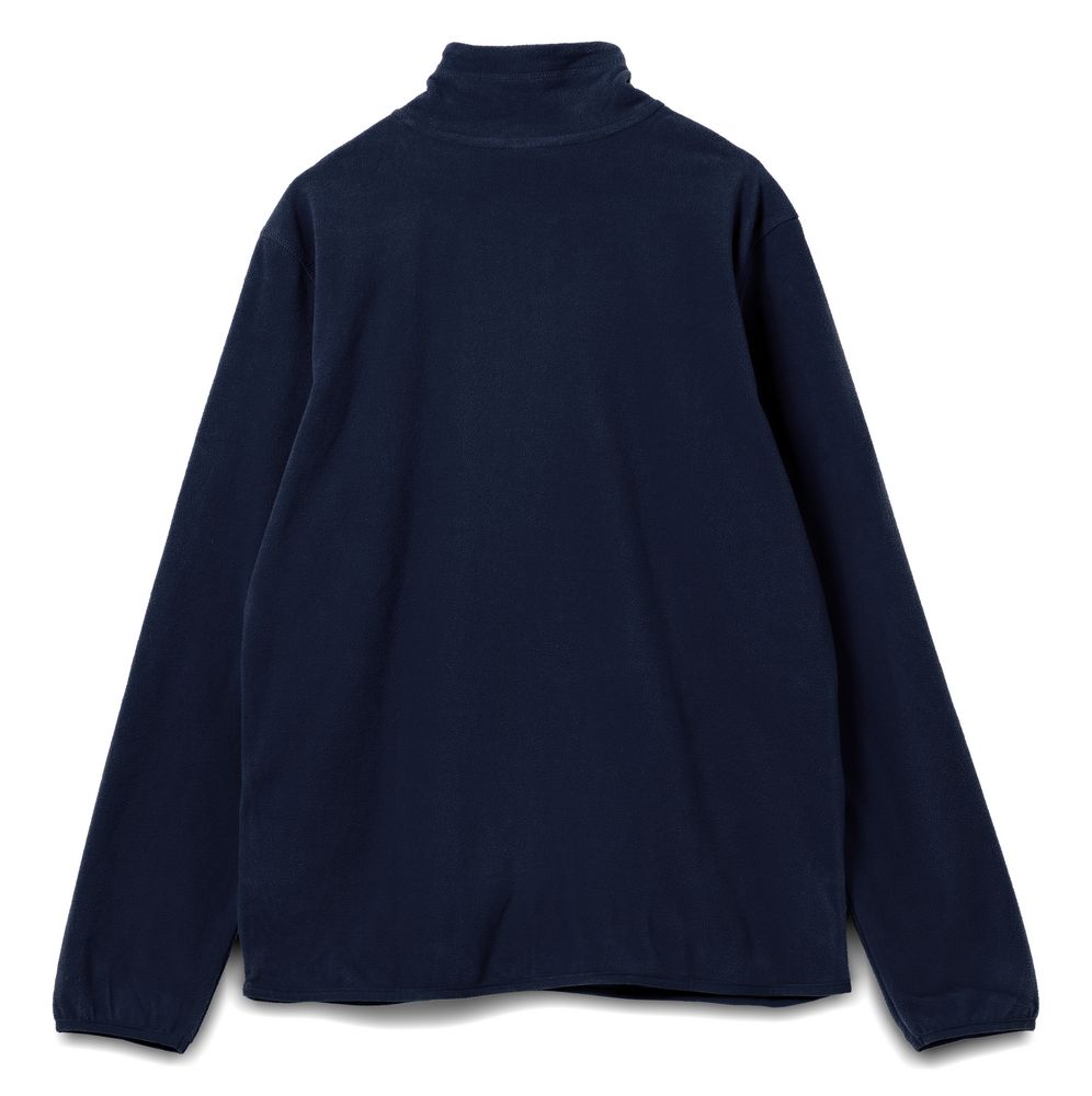 Куртка флисовая мужская Twohand, темно-синяя (Миниатюра WWW (1000))