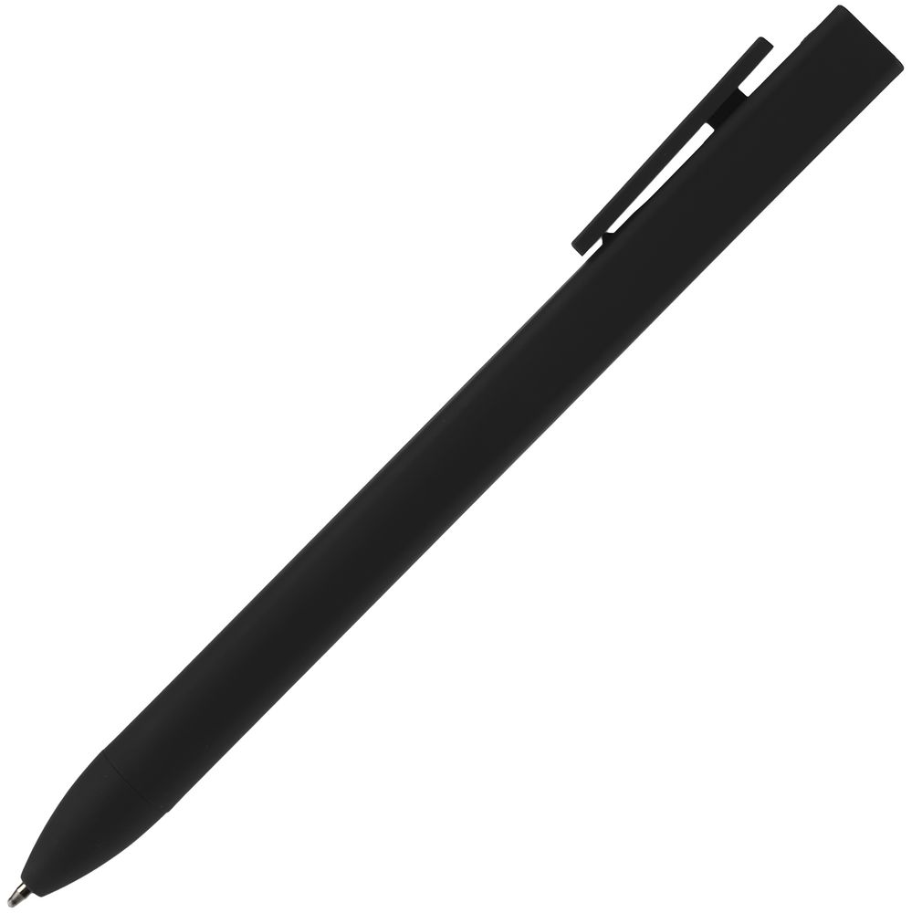 Ручка шариковая Swiper SQ Soft Touch, черная (Миниатюра WWW (1000))