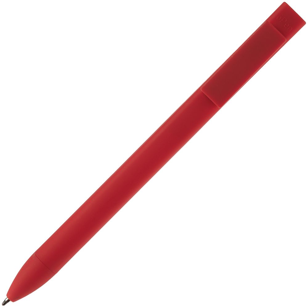 Ручка шариковая Swiper SQ Soft Touch, красная (Миниатюра WWW (1000))