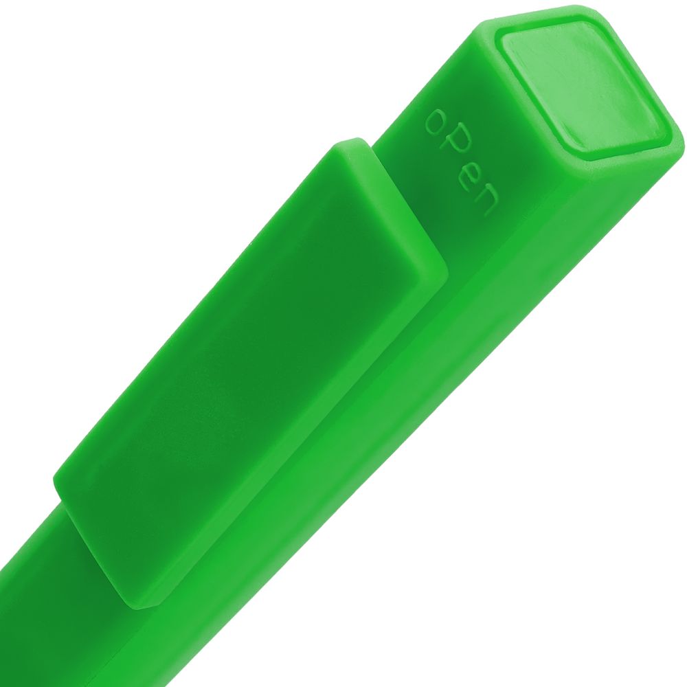 Ручка шариковая Swiper SQ Soft Touch, зеленая (Миниатюра WWW (1000))