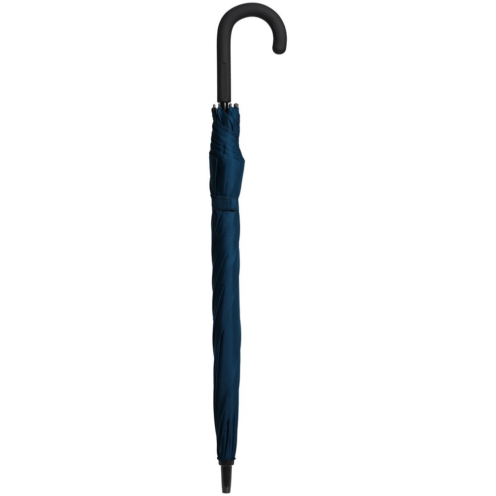Зонт-трость Magic с проявляющимся рисунком в клетку, темно-синий (Миниатюра WWW (1000))
