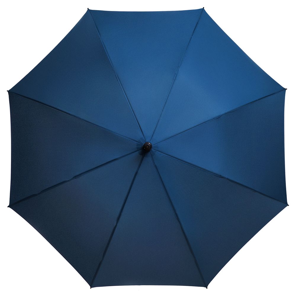 Зонт-трость Magic с проявляющимся цветочным рисунком, темно-синий (Миниатюра WWW (1000))