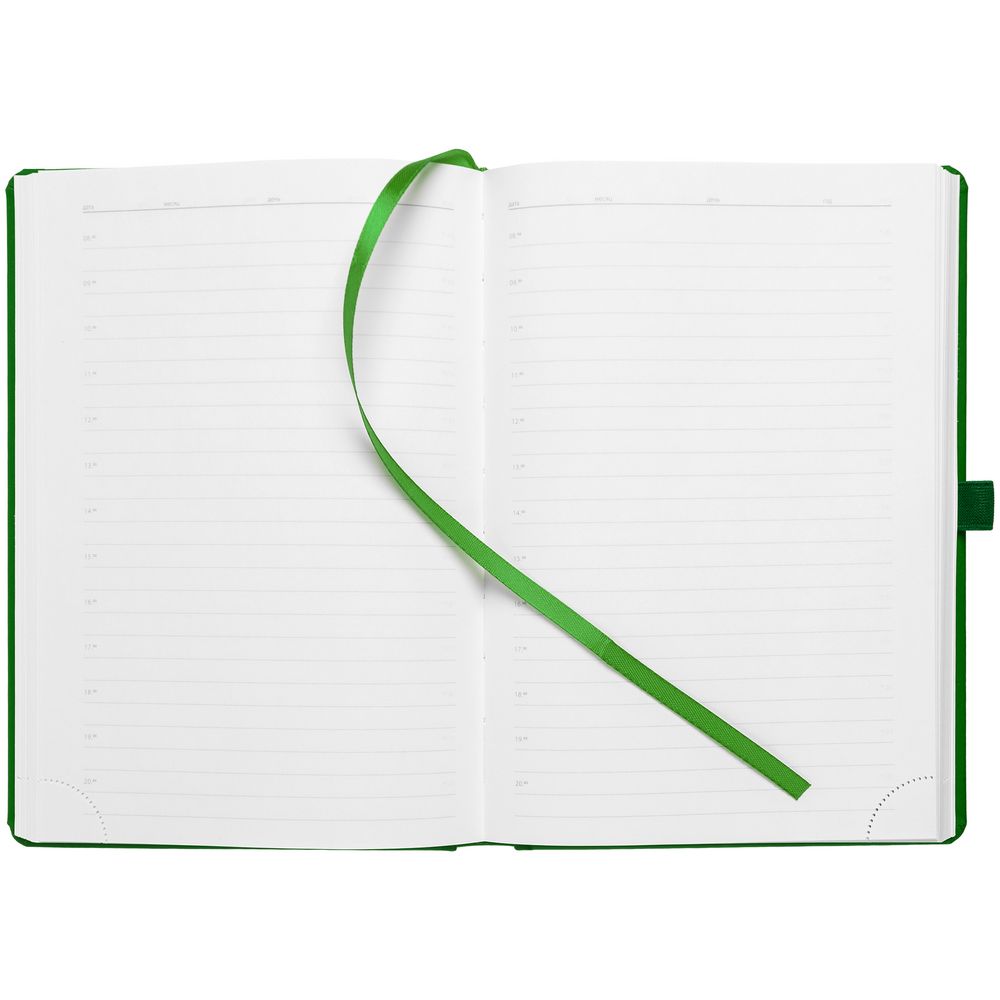 Ежедневник Favor, недатированный, ярко-зеленый (Миниатюра WWW (1000))