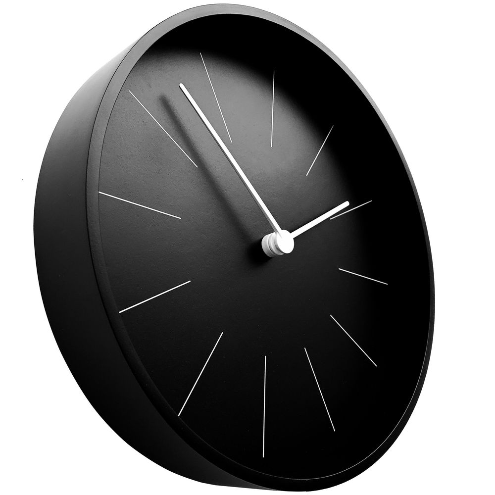 Часы настенные Berne, черные (Миниатюра WWW (1000))