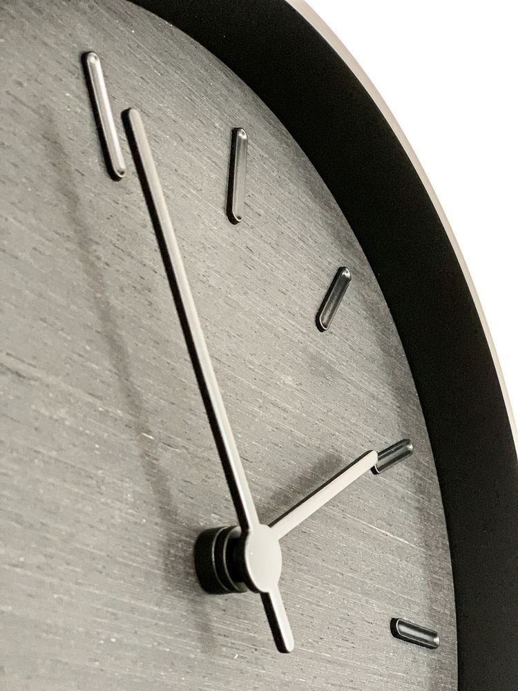 Часы настенные Beam, черное дерево (Миниатюра WWW (1000))