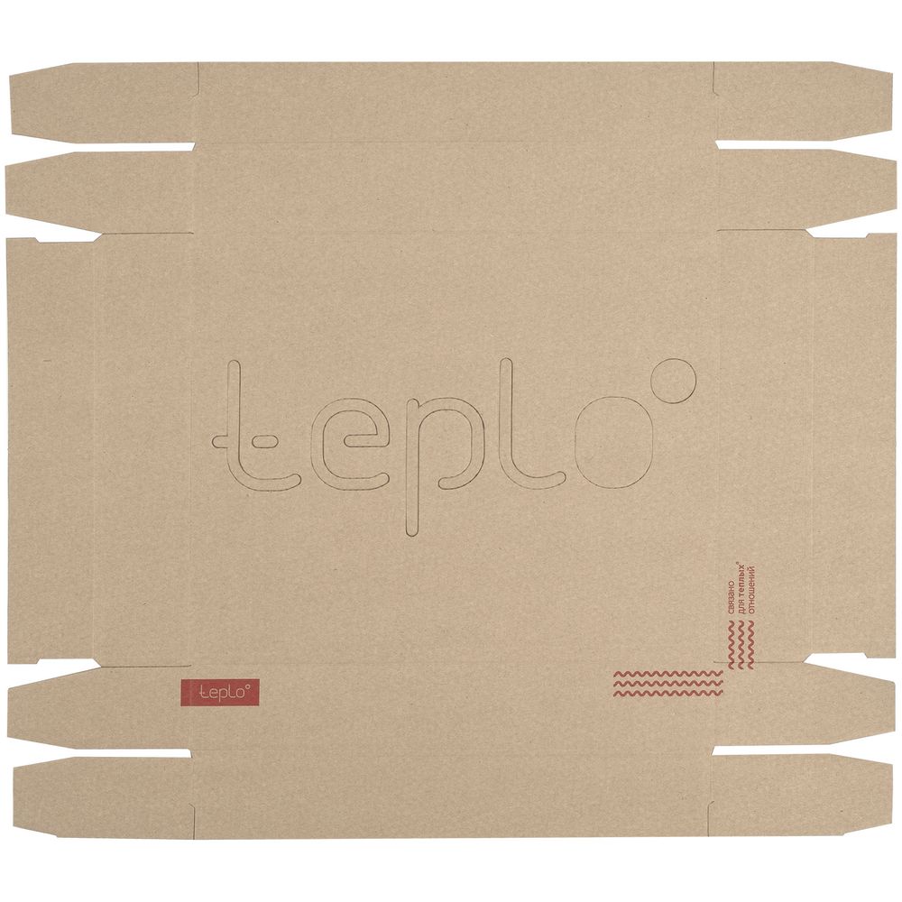 Коробка Teplo, малая, крафт (Миниатюра WWW (1000))