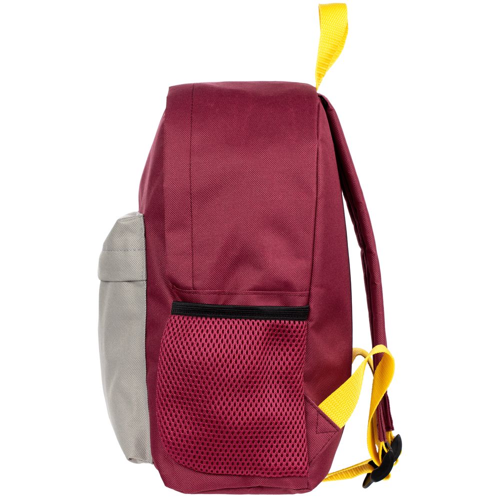 Рюкзак детский Kiddo, бордовый с серым (Миниатюра WWW (1000))