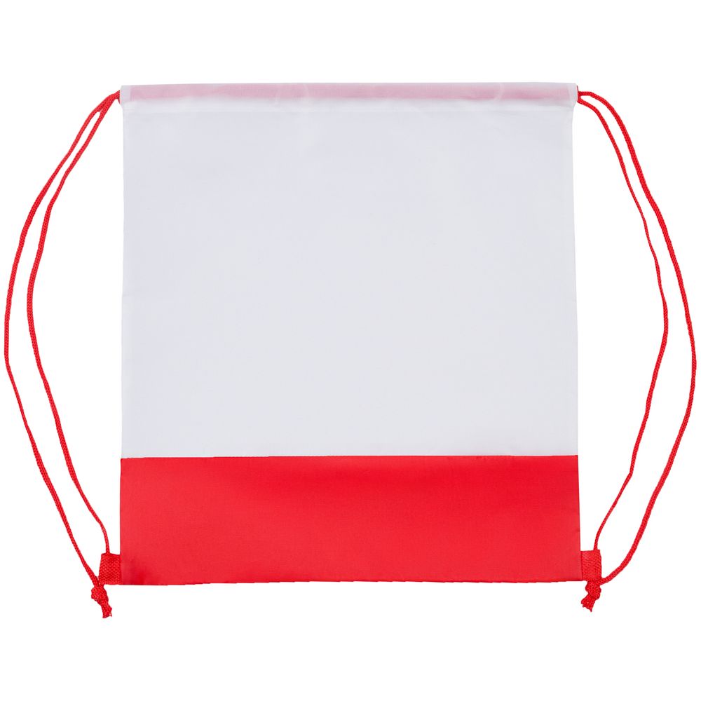 Рюкзак детский Classna, белый с красным (Миниатюра WWW (1000))