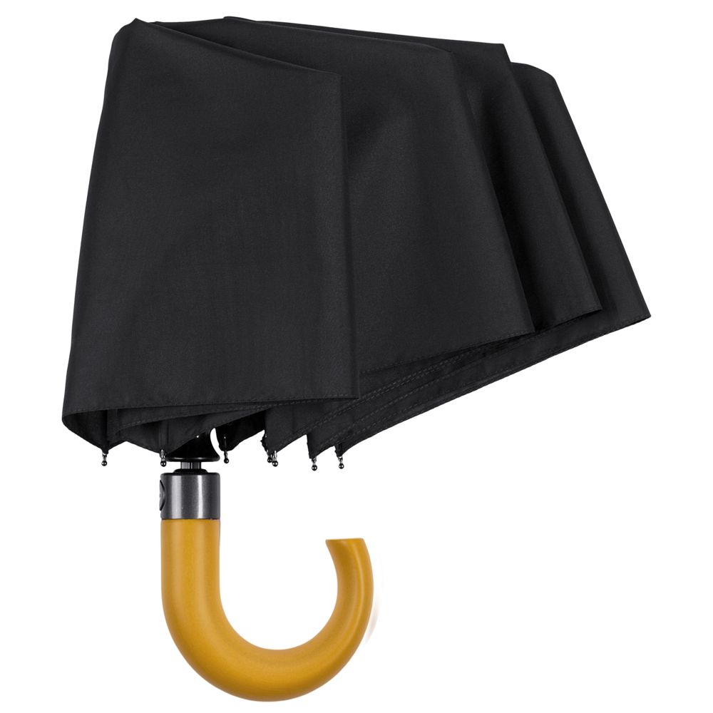 Зонт складной Classic, черный (Миниатюра WWW (1000))