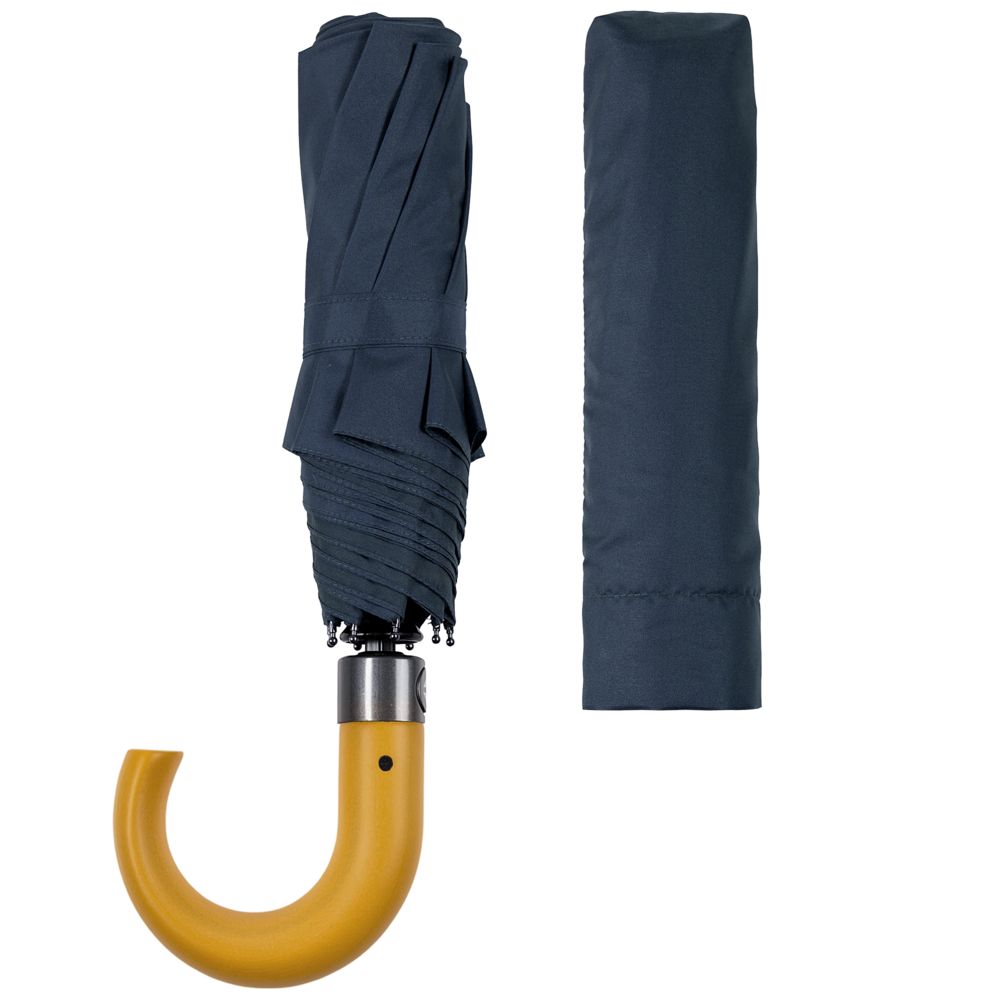 Зонт складной Classic, темно-синий (Миниатюра WWW (1000))