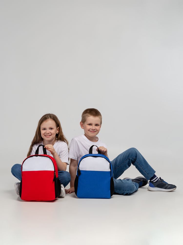 Детский рюкзак Comfit, белый с синим (Миниатюра WWW (1000))