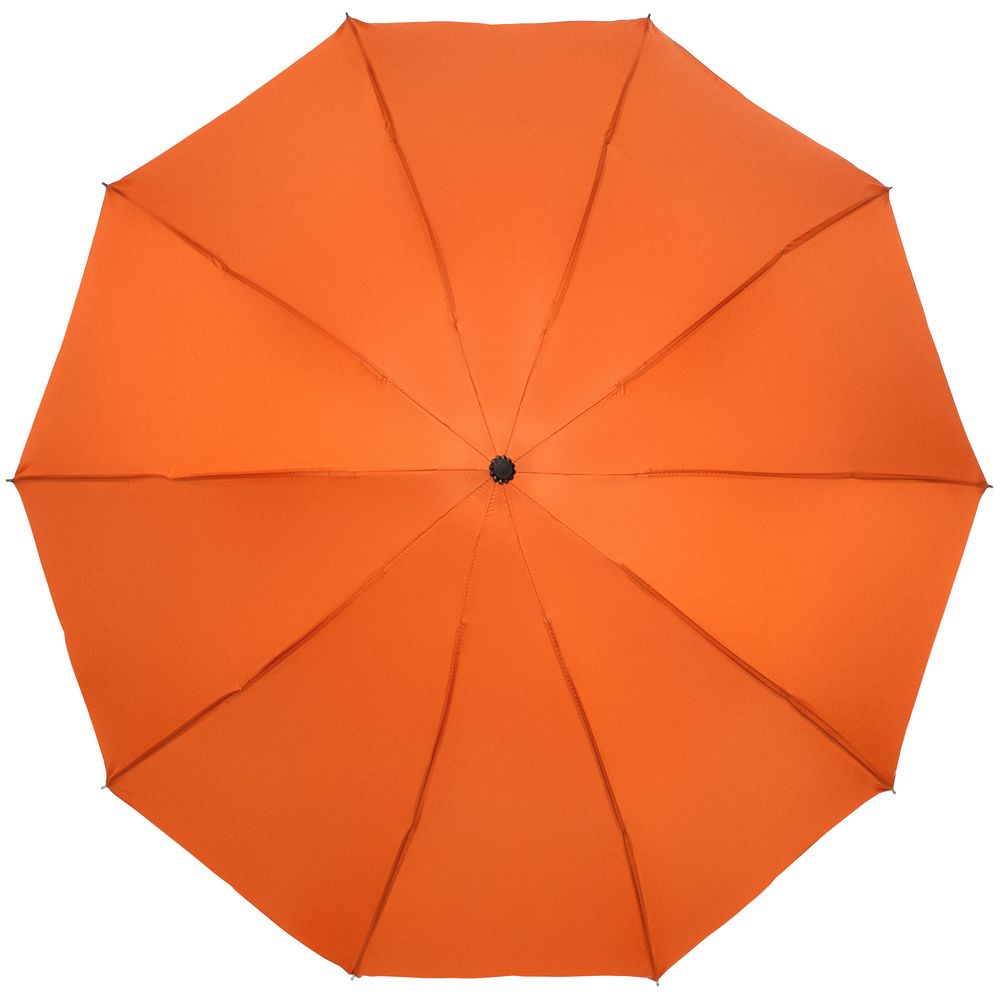 Зонт наоборот складной Stardome, оранжевый (Миниатюра WWW (1000))