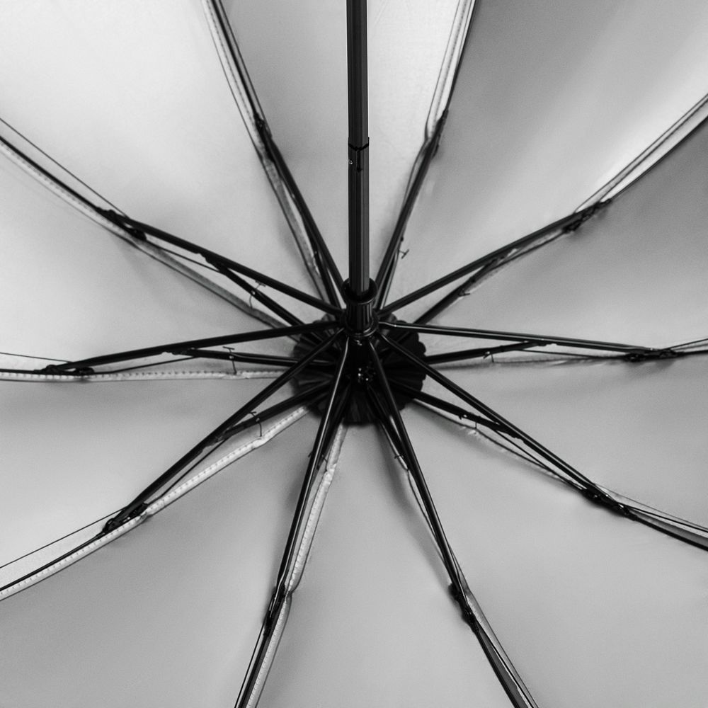 Зонт наоборот складной Stardome, черный (Миниатюра WWW (1000))