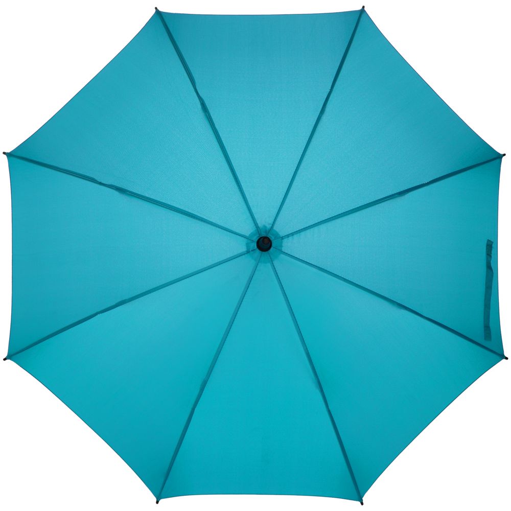 Зонт-трость Undercolor с цветными спицами, бирюзовый (Миниатюра WWW (1000))