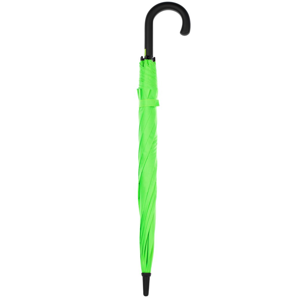 Зонт-трость Undercolor с цветными спицами, зеленое яблоко (Миниатюра WWW (1000))