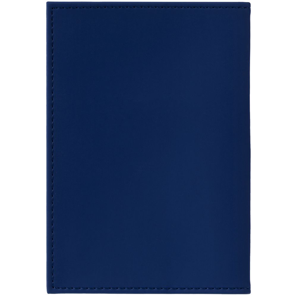 Обложка для паспорта Shall, синяя (Миниатюра WWW (1000))