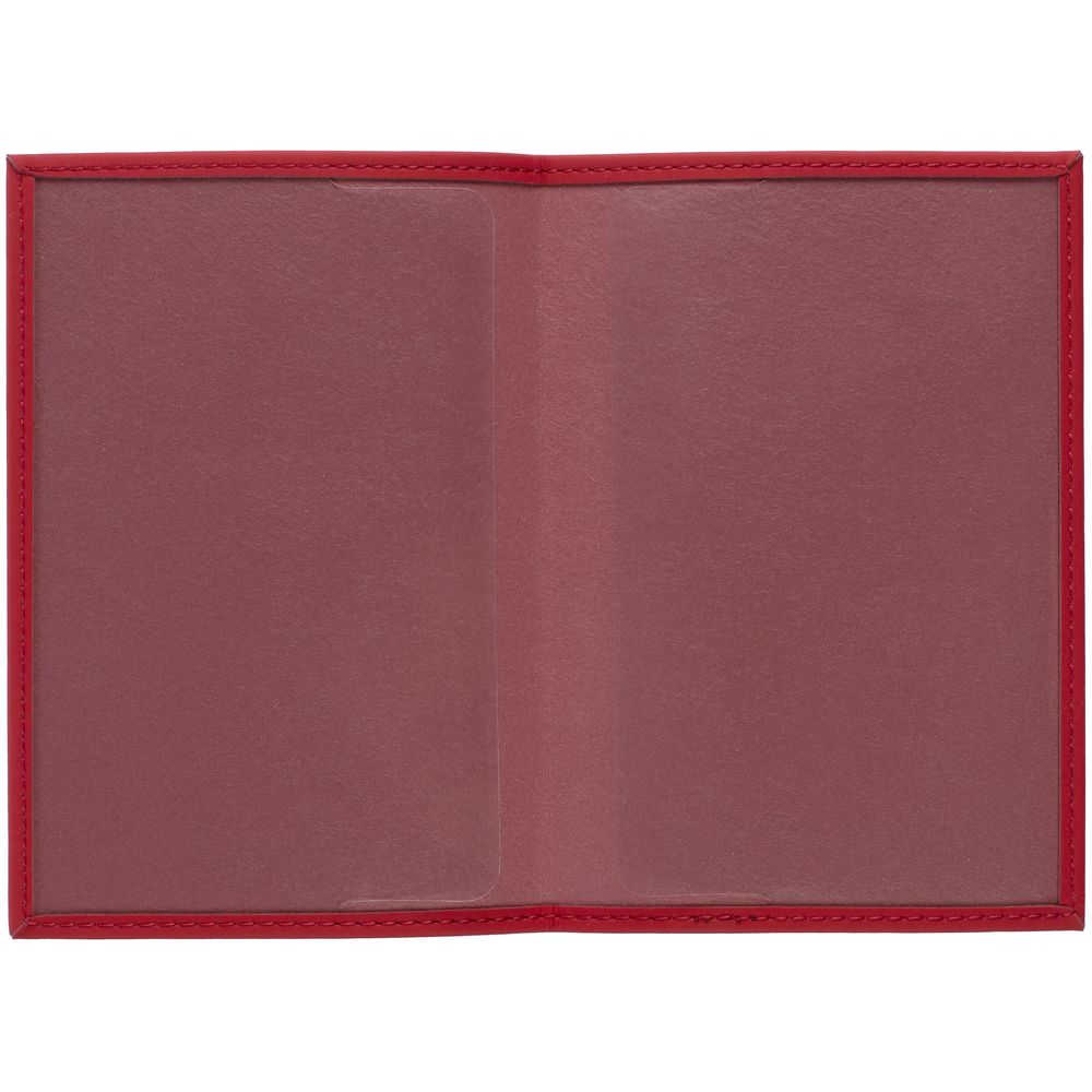 Обложка для паспорта Shall, красная (Миниатюра WWW (1000))