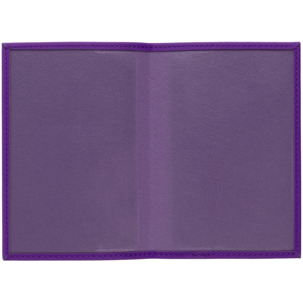 Обложка для паспорта Shall, фиолетовая (Миниатюра WWW (1000))